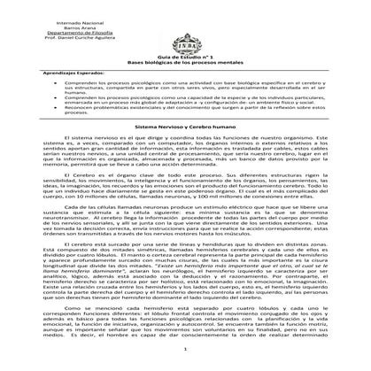 Guía1 Bases biológicas de los procesos mentales