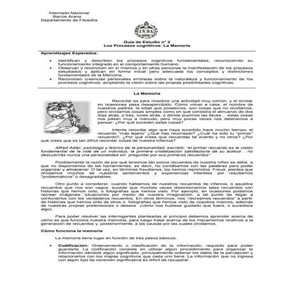 Guía2: La memoria
