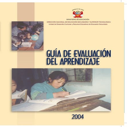 Guía de evaluación
