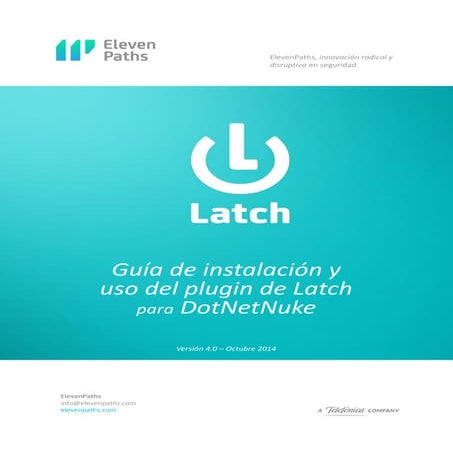 Latch DotNetNuke español