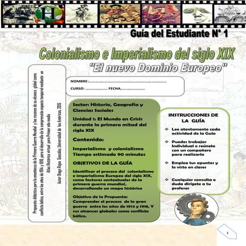 Guía del alumno n° 1 colonialismo e imperialismo del siglo xix