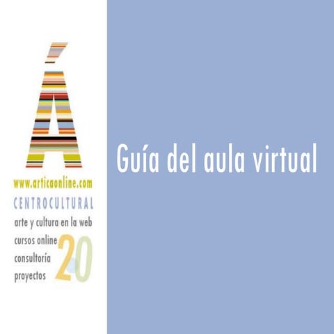 Guía del aula virtual