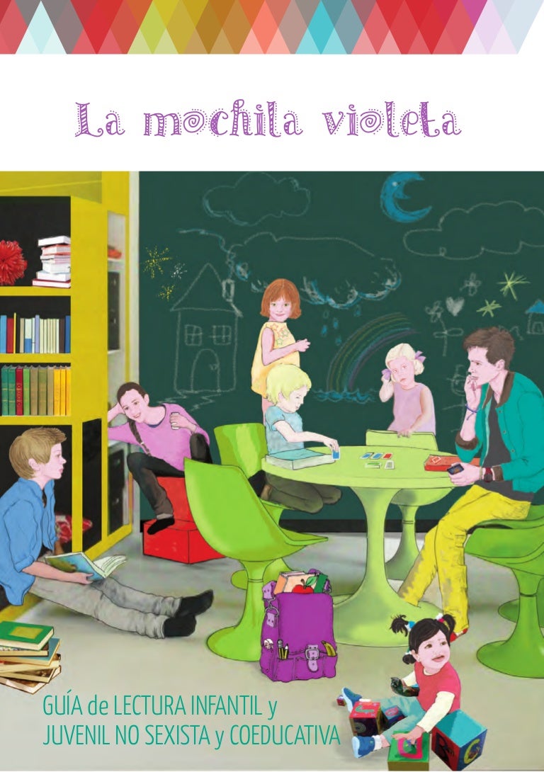 Guía de lectura infantil la mochila violeta