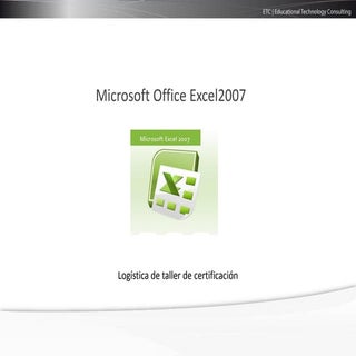 Guía del laboratorio de excel 2007 ...