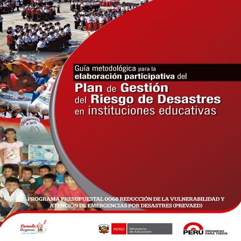 Guía metodológica para la elaboración participativa del plan de gestión del  ...