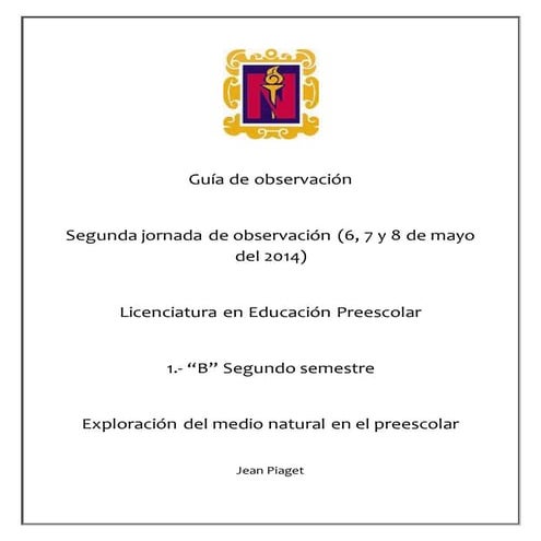 Guía de observación (exp)