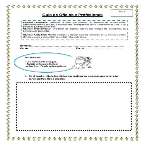 Guía de oficios y profesiones