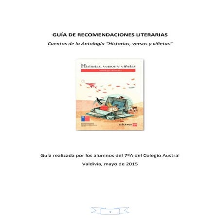 Guía de recomendaciones literarias | PDF