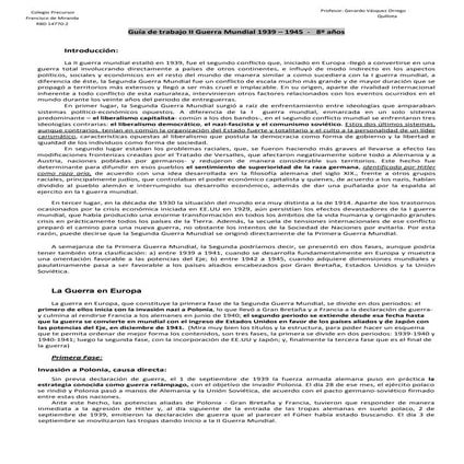 II Guerra Mundial
