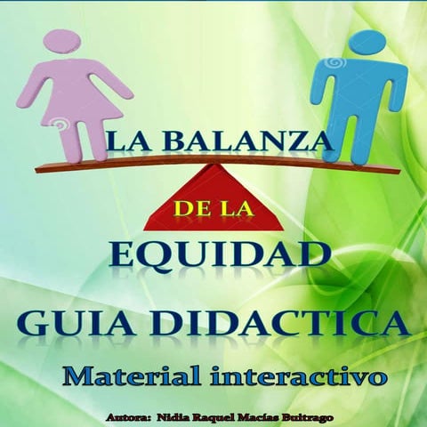 Guía didactica del material interactivo
