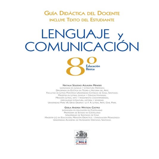 Guía didáctica 8° año