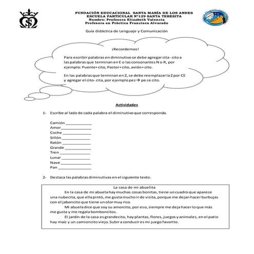 Guía didáctica de lenguaje y comunicación cito  cita