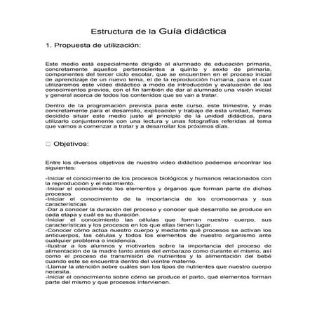 Guía didáctica medio tic