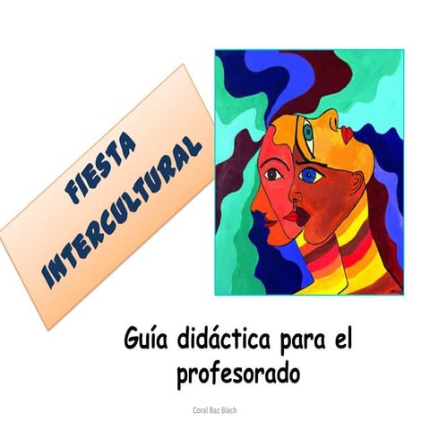 Guía didáctica Fiesta intercultural