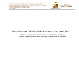 Guía para la incorporación del leng...