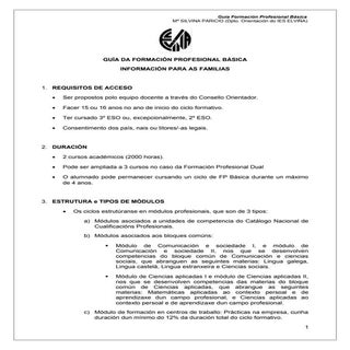Guía fp básica para as familias