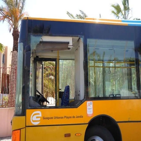 Guaguas urbanas playas de jandía, abandonadas