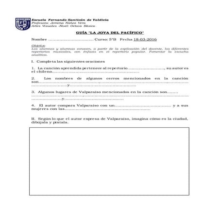 Guía la joya del pacífico