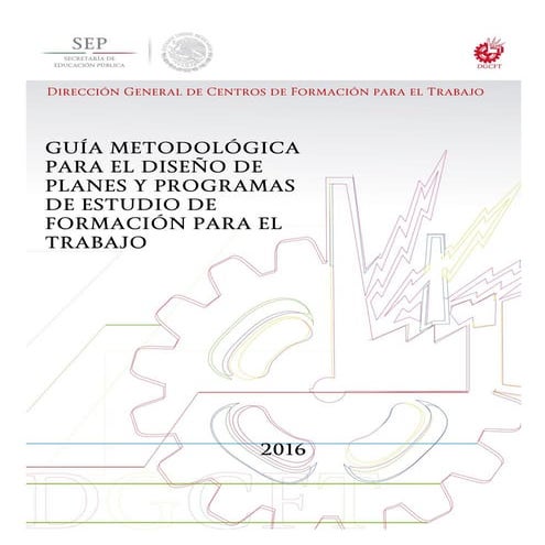 GUÍA METODOLOGÍA DISEÑO CURRICULAR DE LA DGCFT | PDF