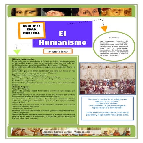Guía n° 4 el humanismo