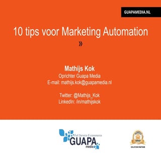 Guapa media: 10 tips voor Marketing...