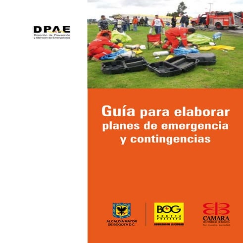 Guía para elaborar planes de emergencia 