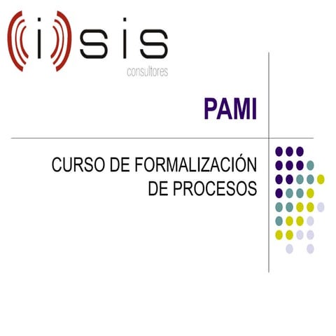 Guía para relevamiento, formalización y reingeniería de procesos