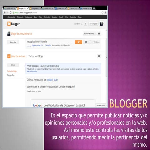 Guía paso a paso cómo usar blogger