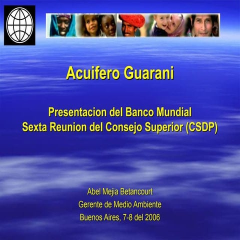 Guarani World Bank presentation