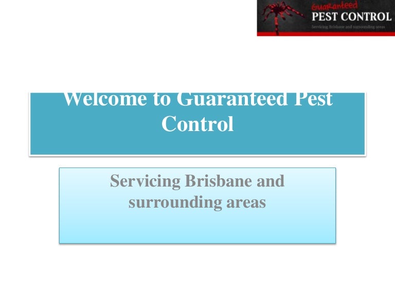Guaranteed Pest Control