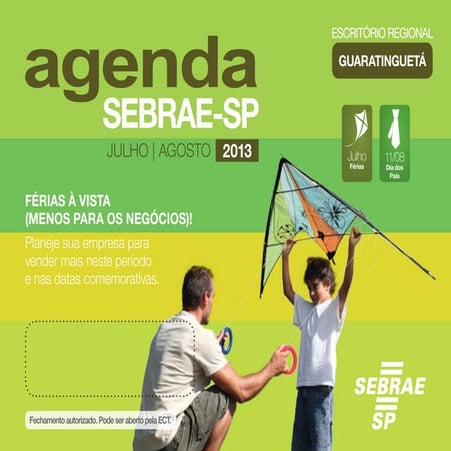 Agenda ER Guaratingueta - Julho/Agosto