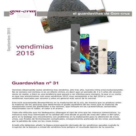 Guardaviñas septiembre 2015