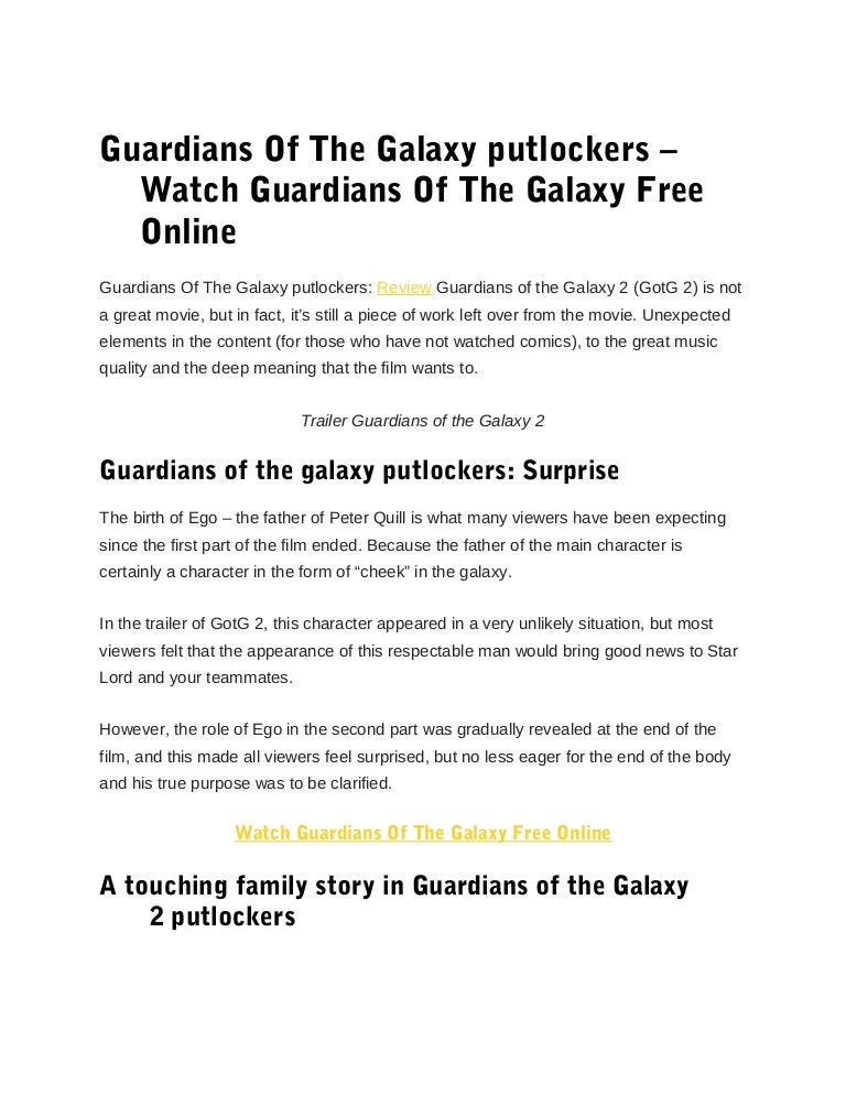 guardians of the galaxy online putlocker guardians of the galaxy online putlocker