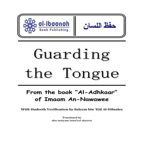 Guarding The Tongue | PDF