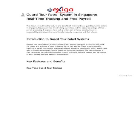 Guard Tour Patrol System in Singapore_ Real-Time Tracking and Free Payroll.pptx
