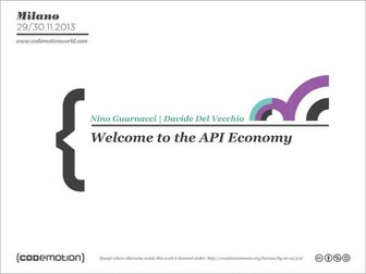 Benvenuti nella “API Economy”