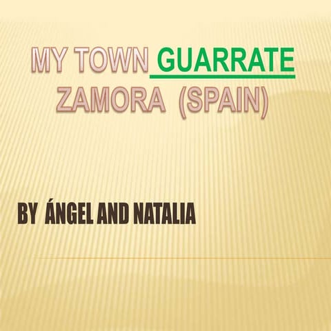 Guarrate presentation