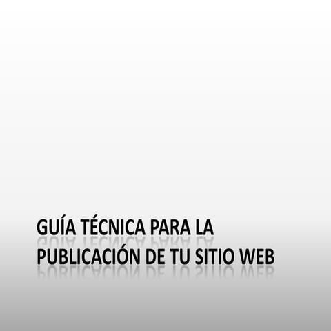 Guía técnica para lanzar tu propio sitio (1)