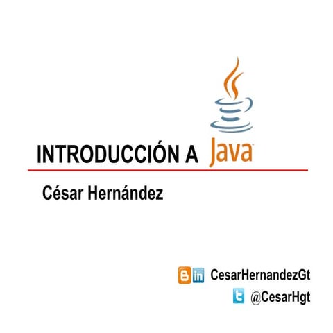 Introducción a Java