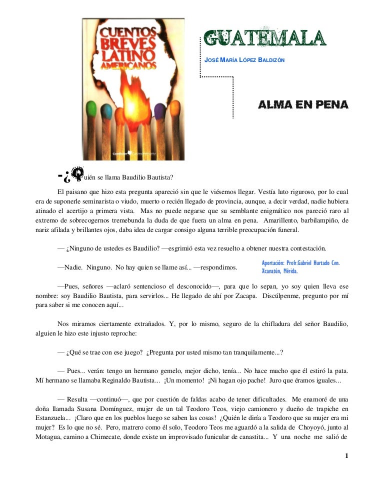 Guatemala alma en pena