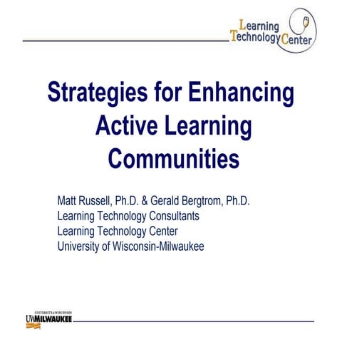 ICBL Active Learning