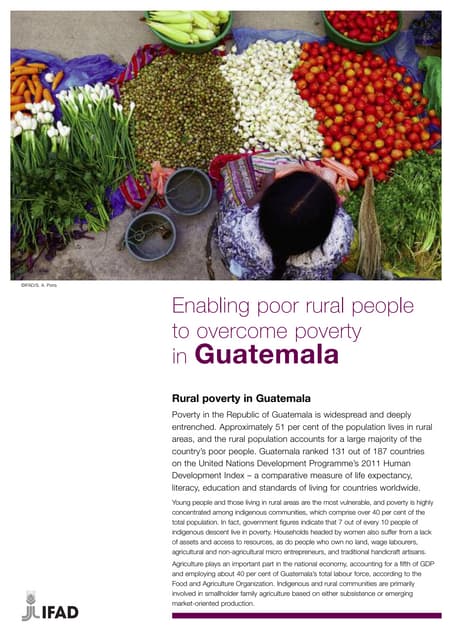 Rural Poverty in Guatemala
