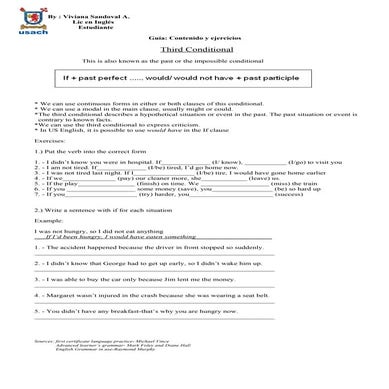 Guía third conditional_cont y ejerc