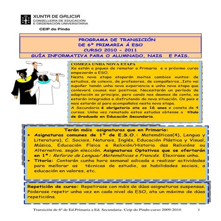 Guía transición primaria secundaria por Violeta Corujo