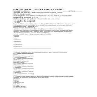 Guía unidades de longitud y superfi...