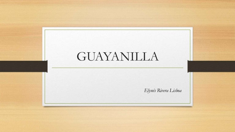 Guayanilla