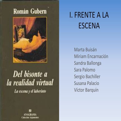 Roman Gubern del bisonte a la realidad virtual