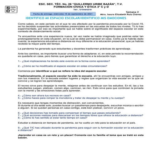 Gub f.c. y é.  3 sem 2  3°c y d