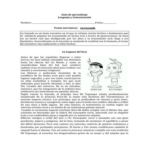 Guc3ada la-laguna-del-inca-leyenda