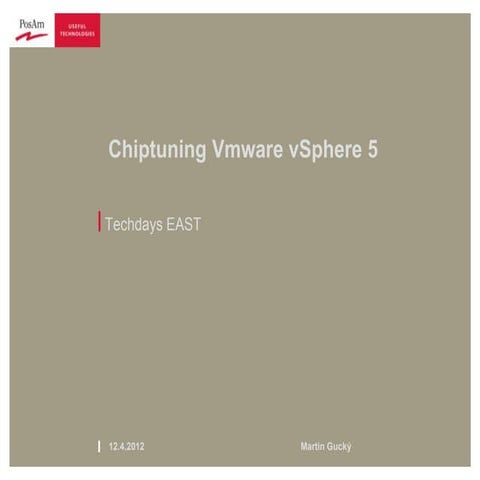 Chiptuning VMware vSphere 5